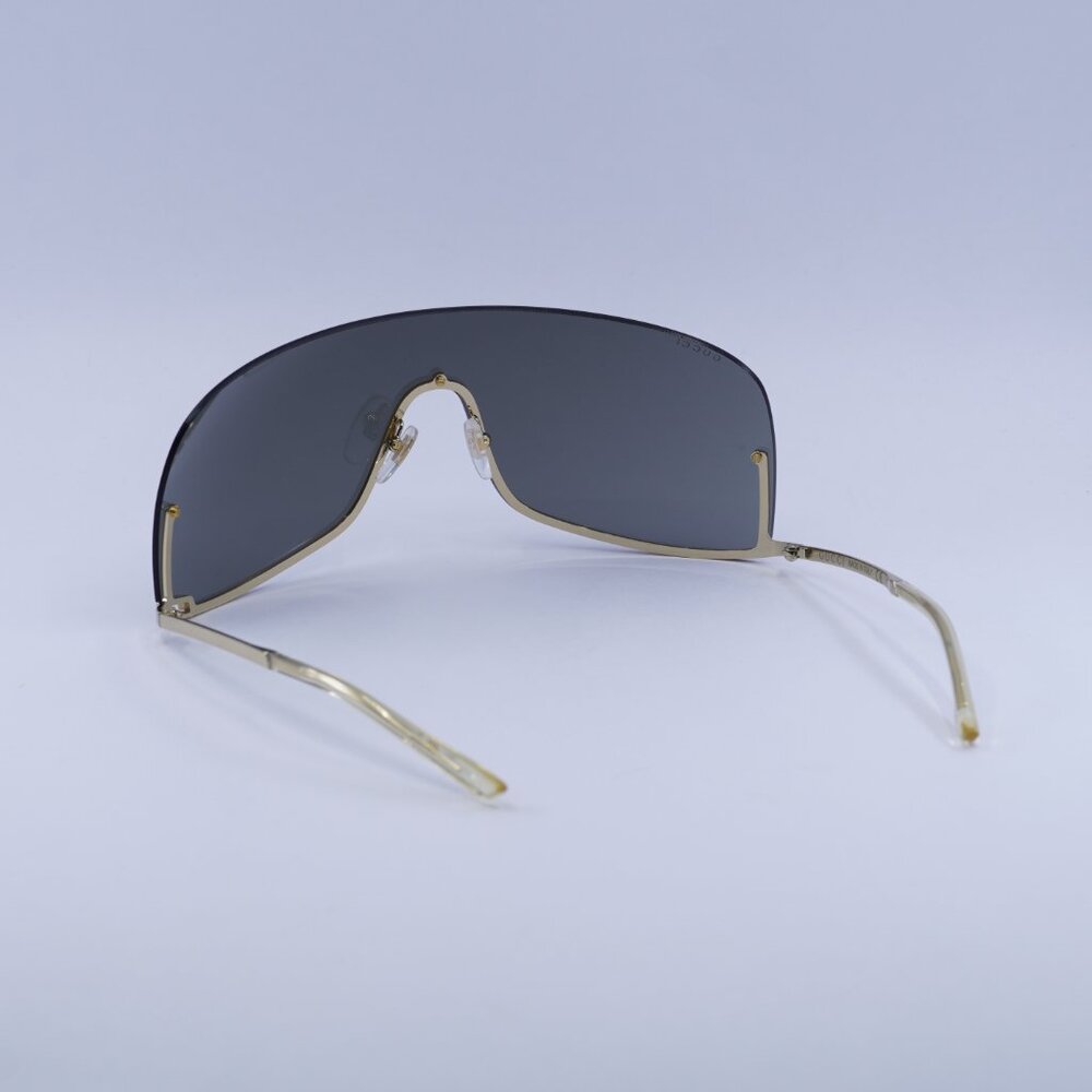 🕶️ New Gucci GG1560S 001 Sunglasses - Gold Frame, Grey Lenses - Picture 9 of 11
